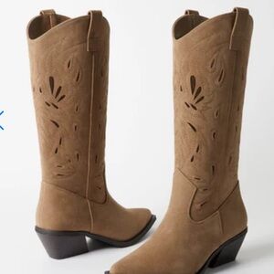 Tan Western Cowboy Boots New in Box